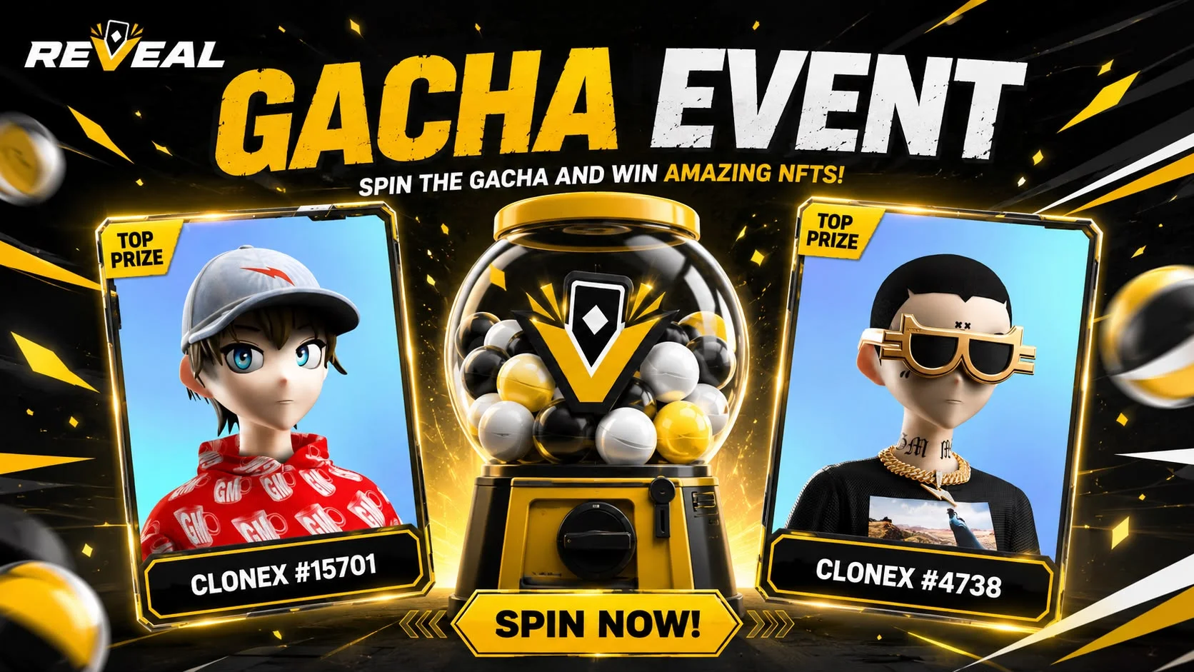 CloneX Gacha Event
